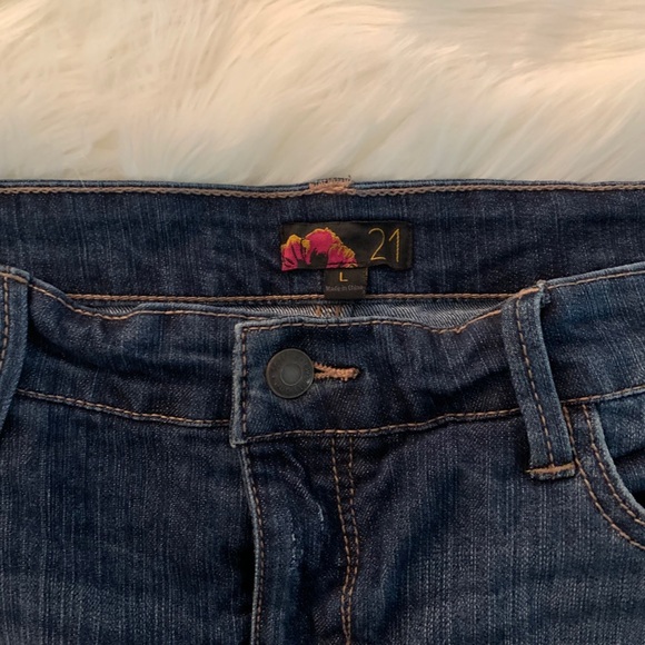 Forever 21 Jean Skirt - Picture 3 of 5